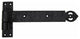 Antique Hook and Band Hinges, 12", Pair