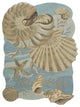 Nourison Waterside 7'9" x 9'9" Blue Coastal, Nautical and Beach Indoor Rug