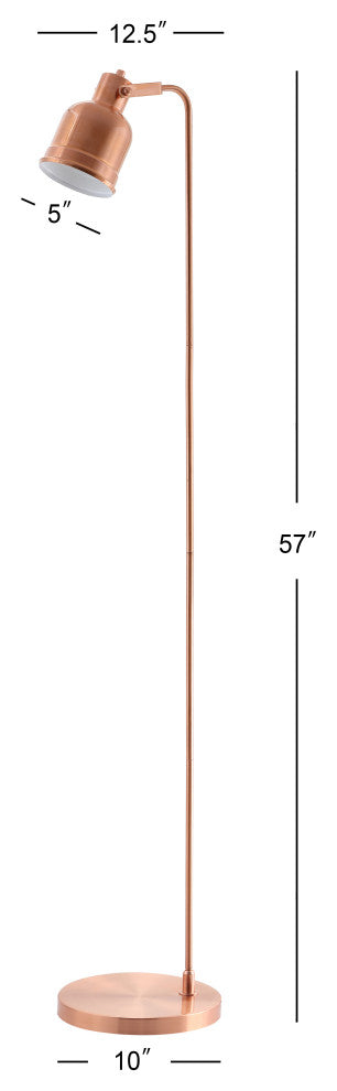 Brandon Metal Task LED Floor Lamp