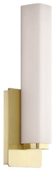 Vogue 15" LED Wall Sconce 3500K, Brushed Brass
