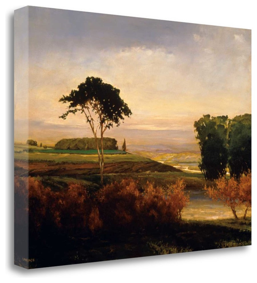 "Distant Valley" By Kent Lovelace, Giclee Print on Gallery Wrap Canvas