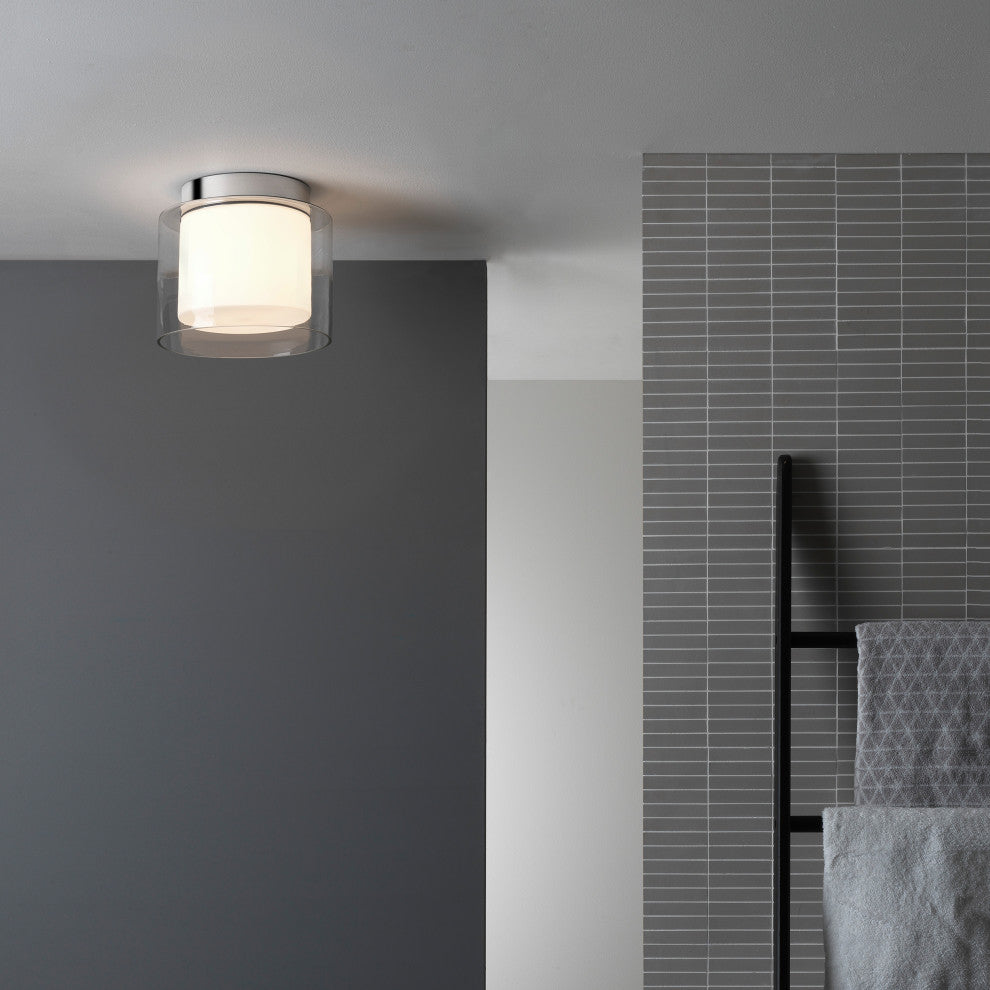 Astro Arezzo, Dimmable Bathroom Ceiling Light (Polished Chrome)