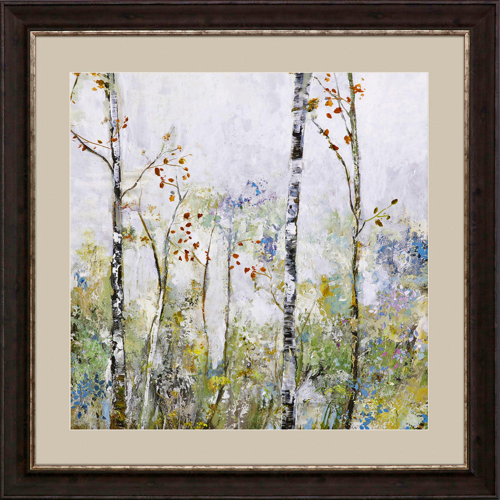 Birch Forest II Framed Art