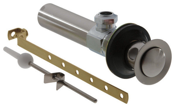 Delta Metal Lavatory Drain Assembly, Less Lift-Rod, Brilliance Stainless
