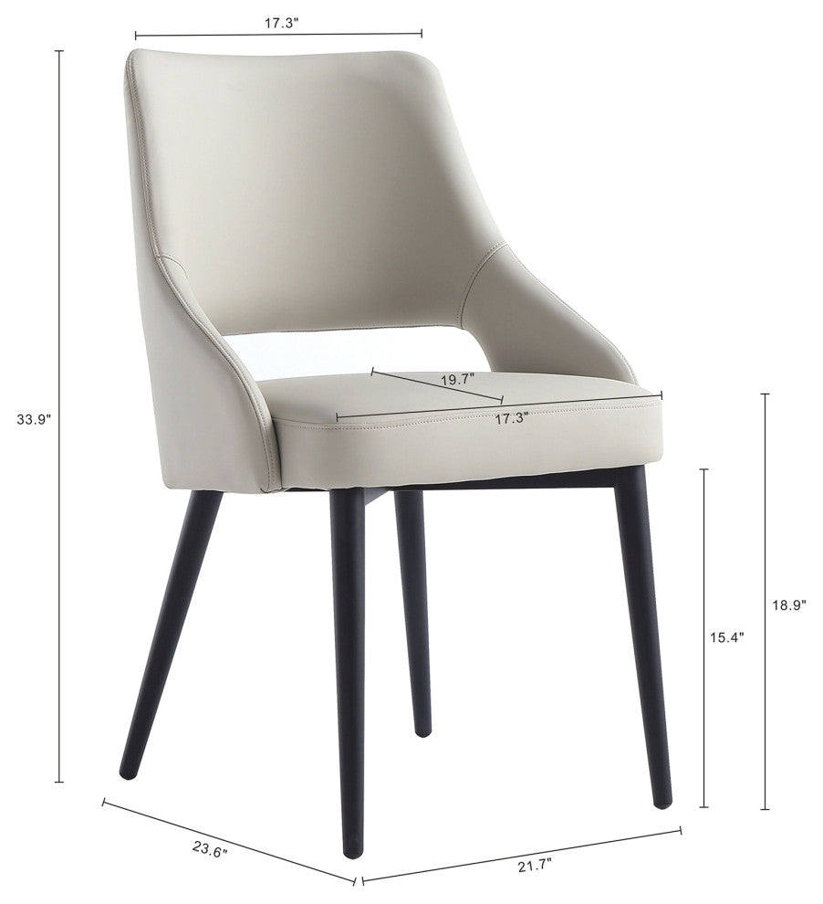 Manhattan Comfort Tremont Dining Chair, Set of 2
