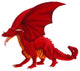 Red Great Dragon Stuffed Animal