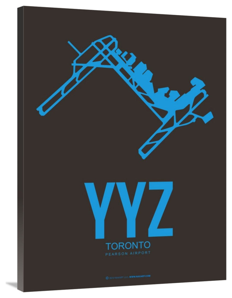 "YYZ Toronto Poster 1" Fine Art Print