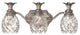 Bath Plantation 3-Light, Polished Antique Nickel