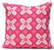 C's and X's Pillow, Pink