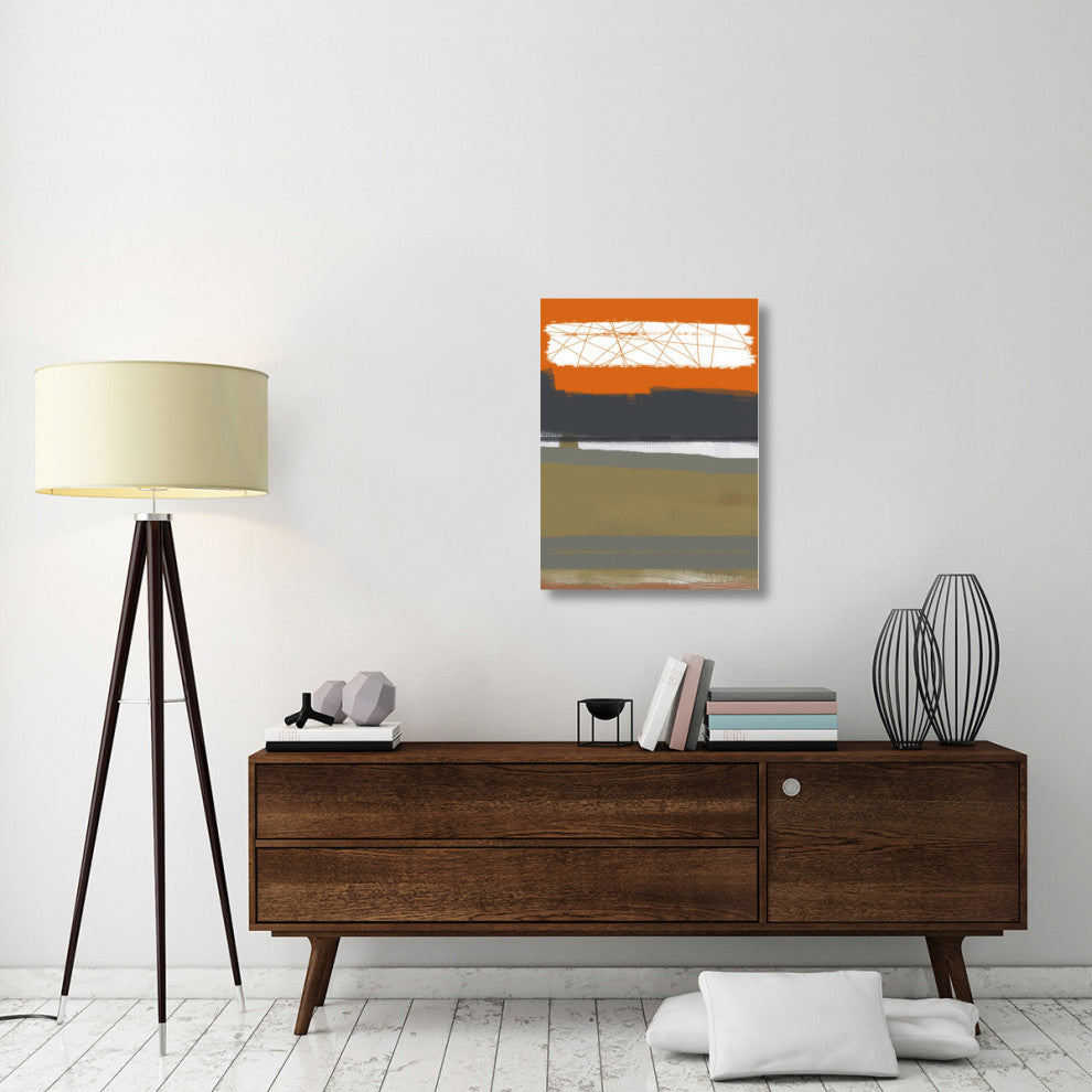 "Abstract Orange 1" Fine Art Print