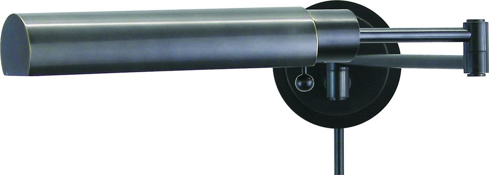 Home Office Pharmacy Swing Arm Wall Lamp, Polished Brass