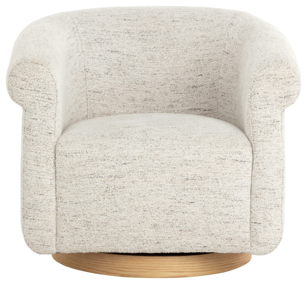 Libby Swivel Lounge Chair, Hailey Moon
