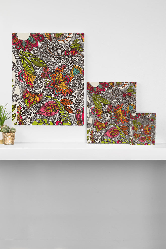 Deny Designs Valentina Ramos Random Flowers Art Canvas