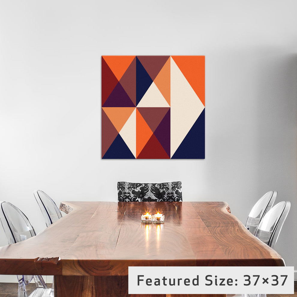 "Crystal I" Print by Greg Mably, 12"x12"x1.5"