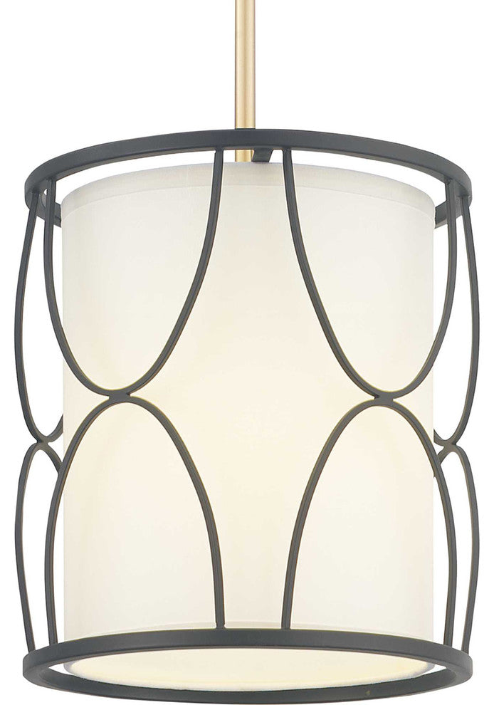 Landree 1-Light Mini-Pendant, Black