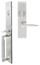 Toronto Lever, Mortise Entry Handleset, Left Hand Reverse, Satin Stainless Steel