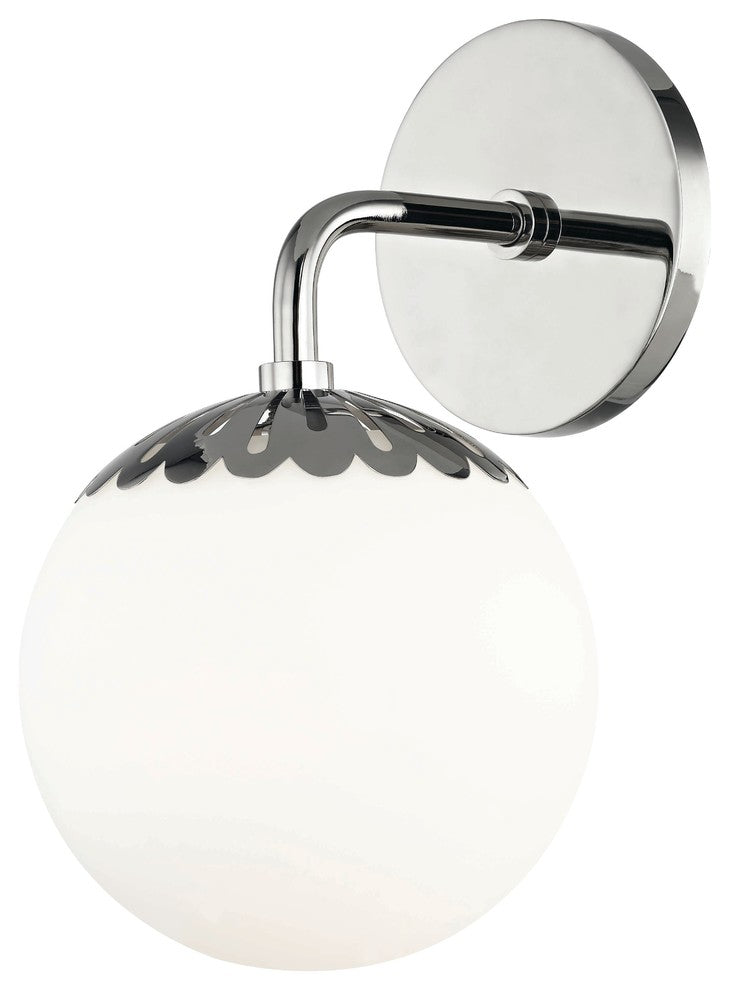 Paige Bath Light, Polished Nickel Finish