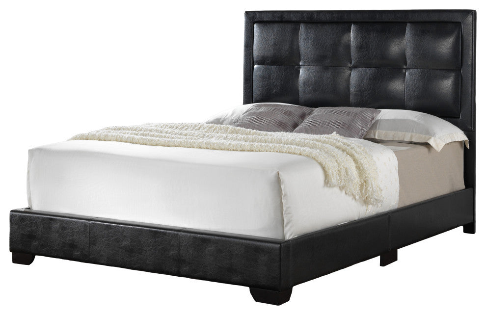Bed, Black, Full, King