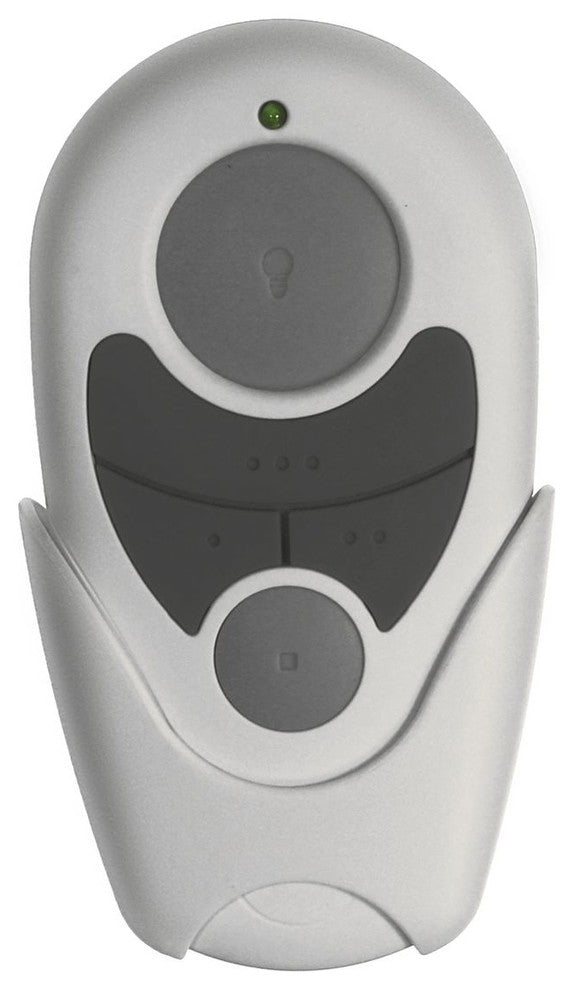 Ellwood Collection 68" Carved Wood Blade, Brushed Nickel