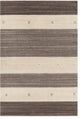 Elantra Contemporary Area Rug, Brown, Beige, 7'9x10'6