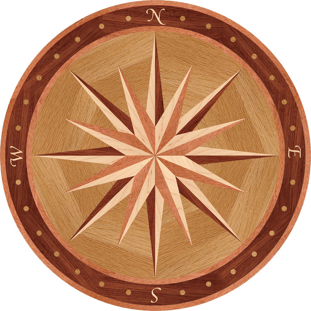 Chatham Wood Medallion, 36" Unfinished, 5/16" Thick