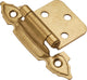 Lancaster Hand Polished Surface Self-Closing Hinge (2-Pack) P298-LP