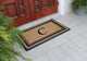 A1HC Markham Border Flocked Extra Large Monogrammed Doormat, 30"X48", C