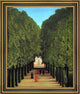 Henri Rousseau The Avenue in The Park at Saint-CloudFramed Canvas Print, 16"x20"