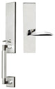 Stratus Lever, Mortise Full Dummy Handle set, RH, Polished Stainless Steel