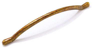 Pull 14.5" cc, Mink Decorative Contemporary Bronze Cabinet Pull Handle