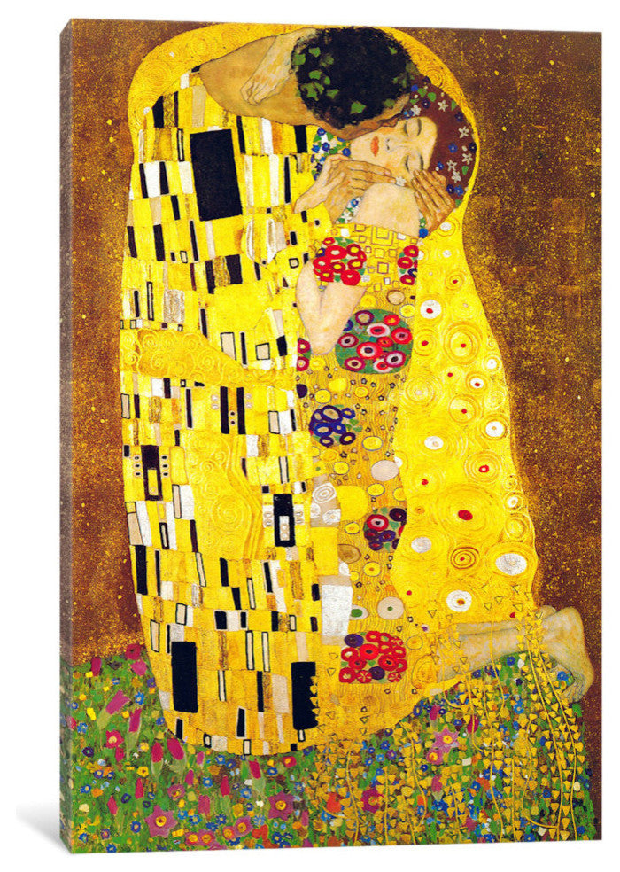 The Kiss by Gustav Klimt