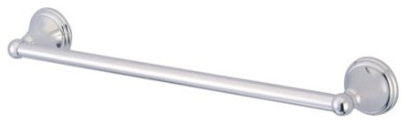 Kingston Brass 18" Towel Bar, Polished Chrome