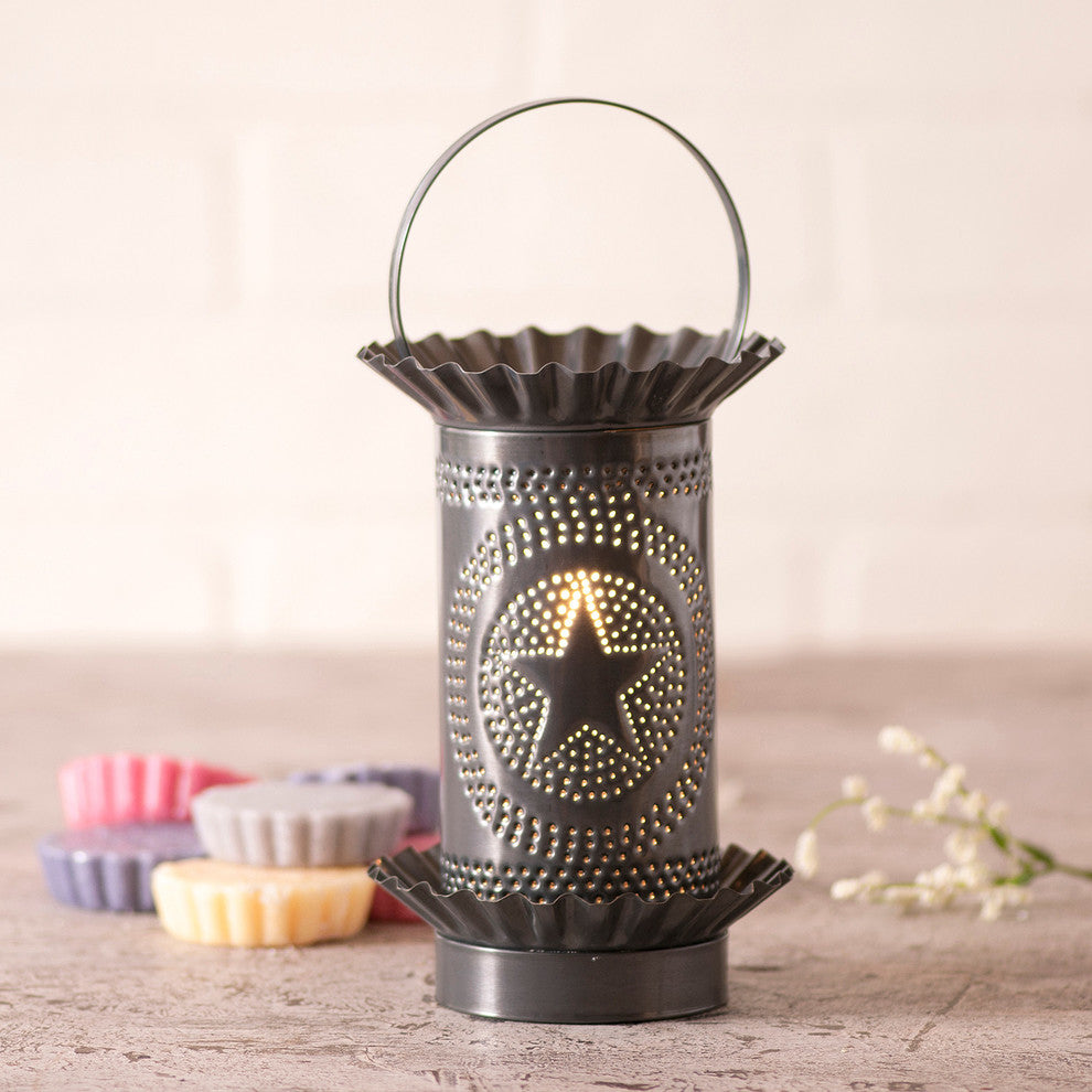 Mini Tartwarmer With Regular Star, Country Tin