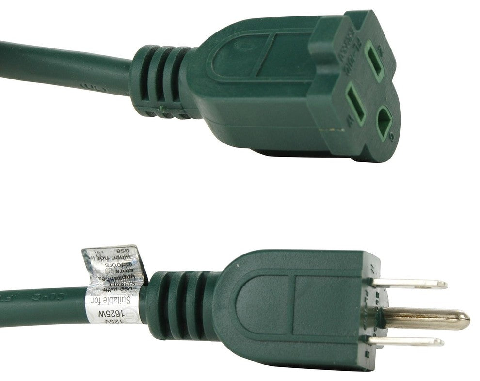 Sunlite Ex20 16/3/Hd/G 20' Heavy Duty Green Extension Cord