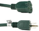 Sunlite Ex20 16/3/Hd/G 20' Heavy Duty Green Extension Cord