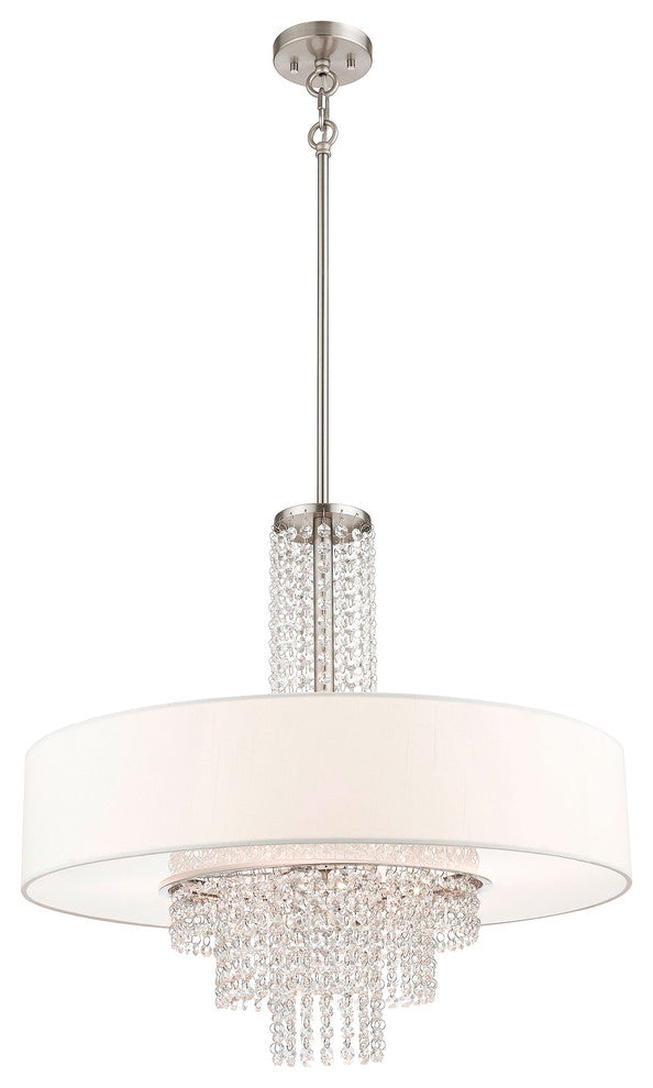 Carlisle 5-Light Pendant, Brushed Nickel