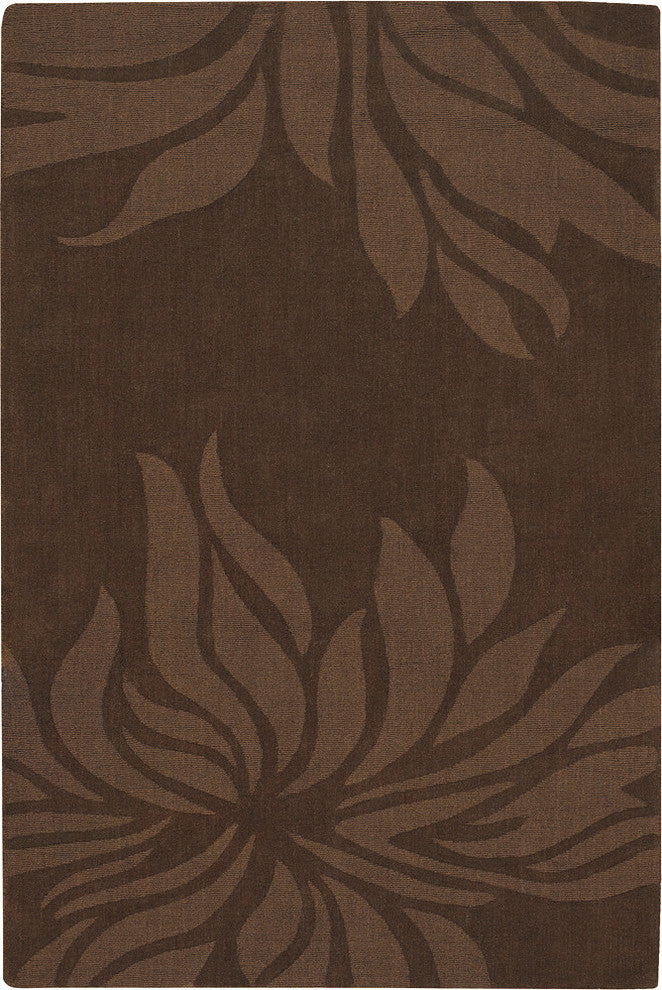 Jaipur Transitional Area Rug, Brown, 7'x10'