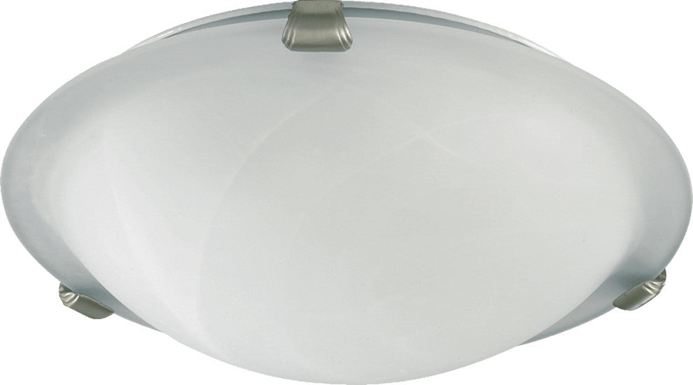Quorum Home Collection Ceiling Mount in Satin Nickel