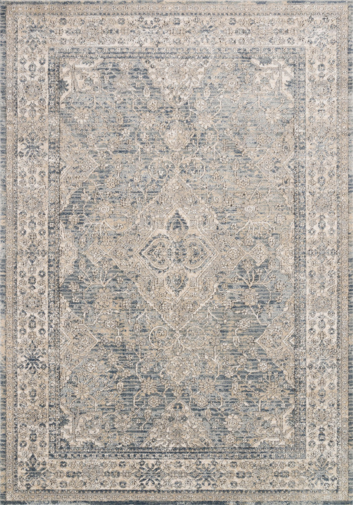 Sky Natural Teagan Area Rug by Loloi II, 6'-7" X 9'-2"