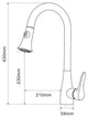 Sintra Kitchen Sink Faucet With Pullout Sprayer