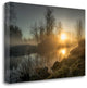 "New Day Pitt Meadow" By Vladimir Kostka, Giclee Print on Gallery Wrap Canvas