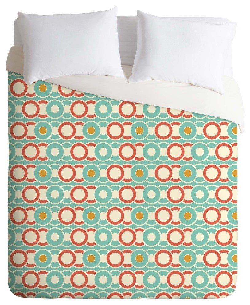 Deny Designs Heather Dutton Ring A Ding Duvet Cover - Lightweight