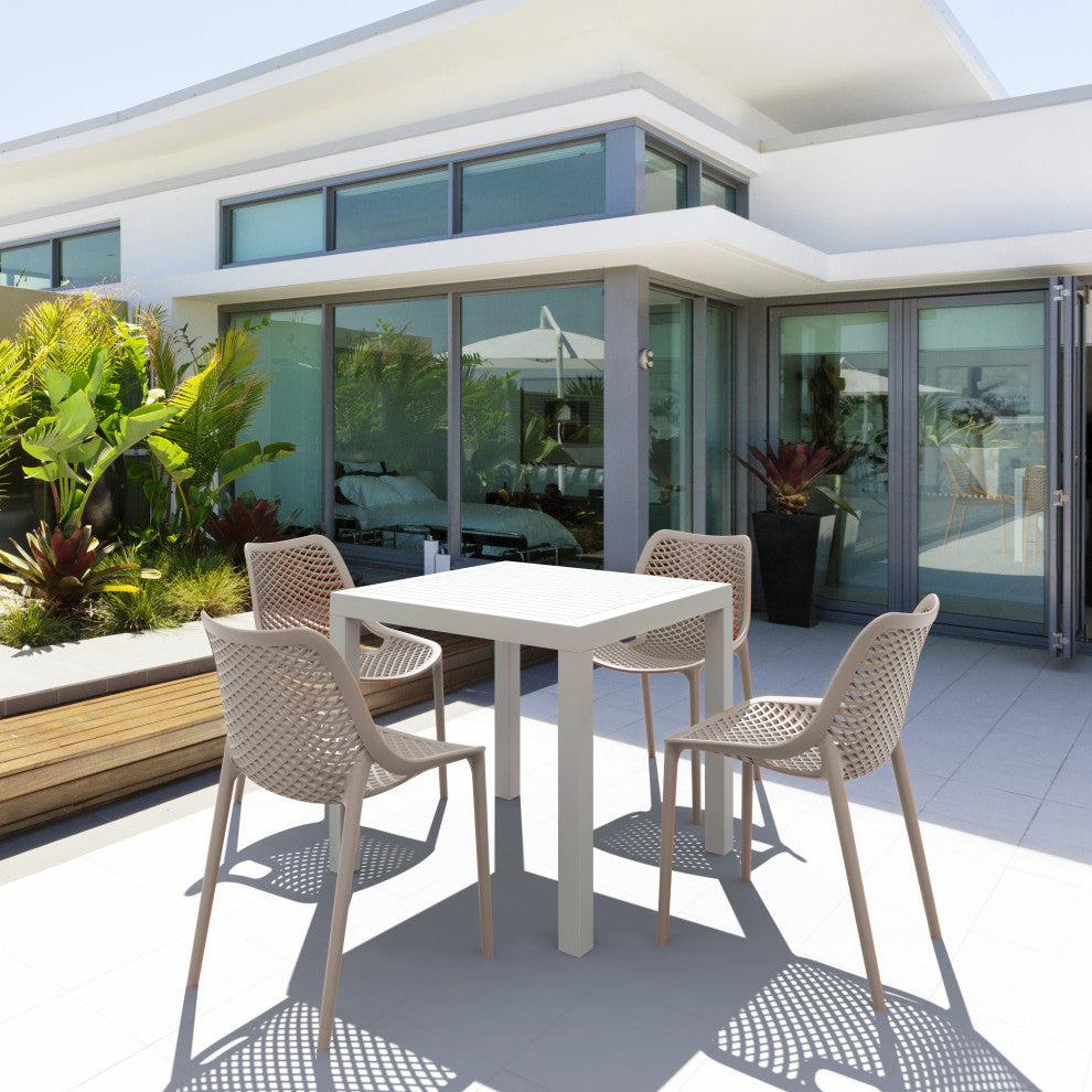 Compamia Air Dining Side Chair, Set of 2, Taupe