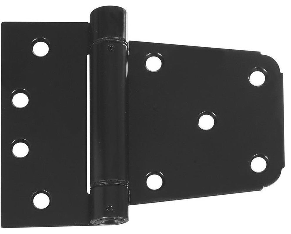 National Hardware® N342-774 Heavy Duty Auto-Close Gate Hinge, 3-1/2", Black