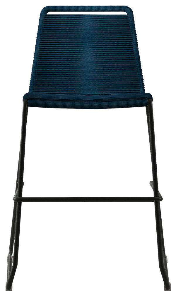 Barclay Counter Stool, Blue Cord