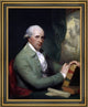 Gilbert Stuart Benjamin WestFramed Premium Canvas Print, 16"x20"