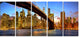 "Manhattan" Panorama With Skyscrapers" Canvas Print60"x28", 5-Panels