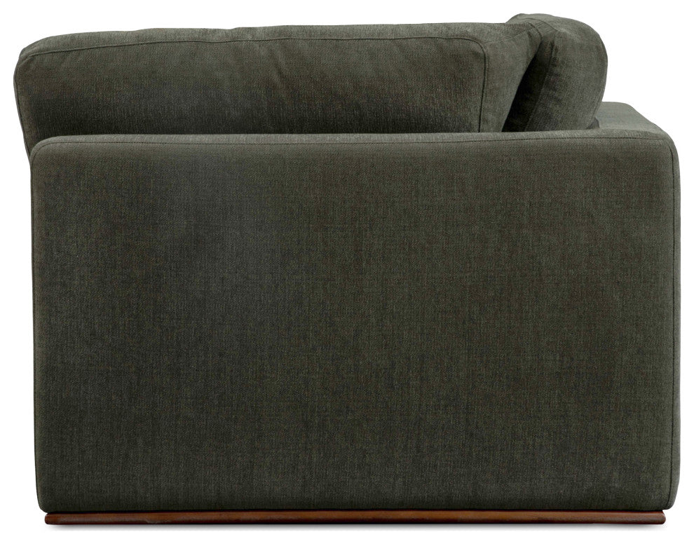 Rue Corner Chair Deep Green