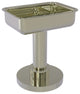 Vanity Top Soap Dish, Polished Nickel