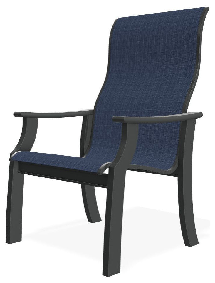 St. Catherine Sling Outdoor Armchair, Mavi/Graphite